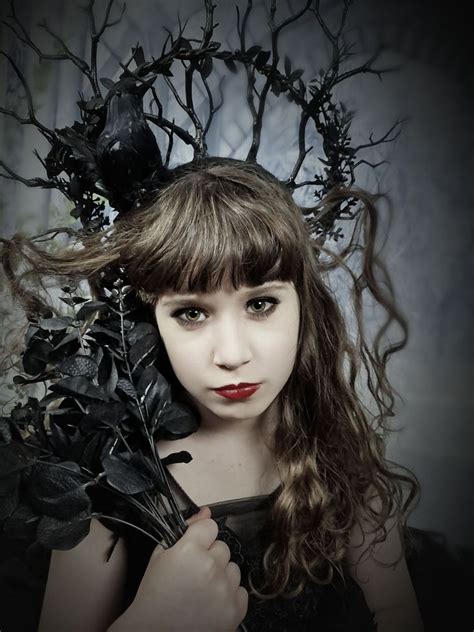 Stand out in the Coven with a Killer Shadow Witch Hairpiece